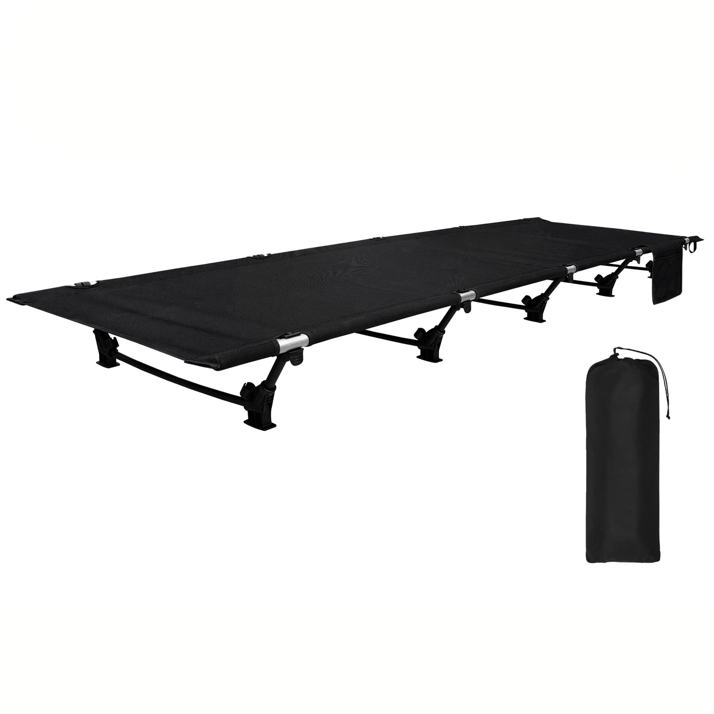 Camping Cot Portable Folding Bed Outdoor Ultralight Compact Tent Bed for Camping Travel Backpacking Hiking Sleeping Cot