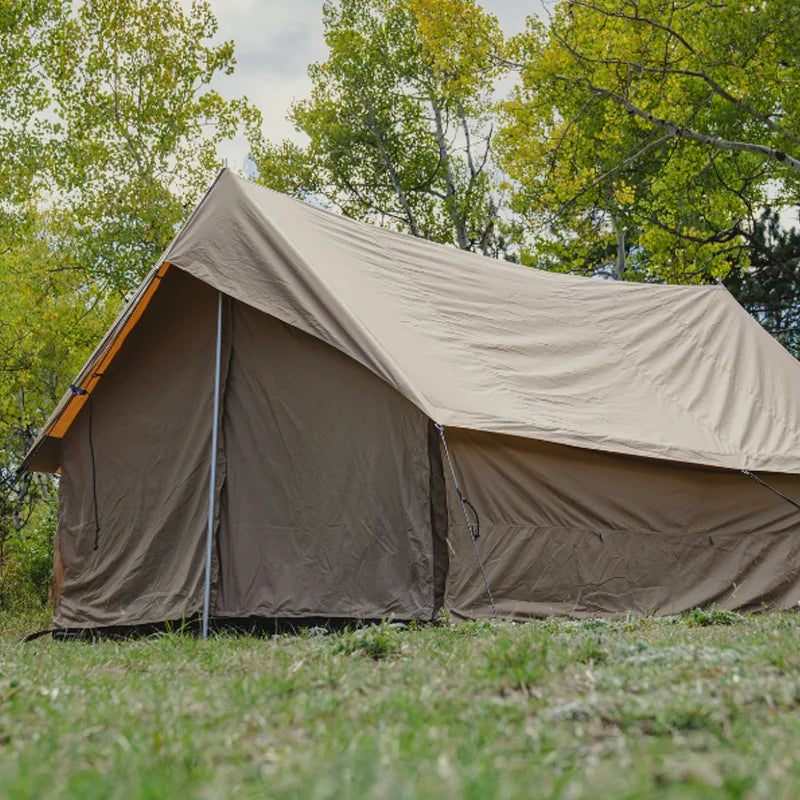 Outdoor Camping Wind And Rain Camp Network Red Character Triangle Four Seasons Warm Waterproof Breathable Tent