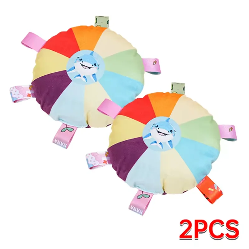 Hot dog plush toy bell cartoon toy puppy small dog Teddy teeth grinding toy wear-resistant bite-resistant pet toy