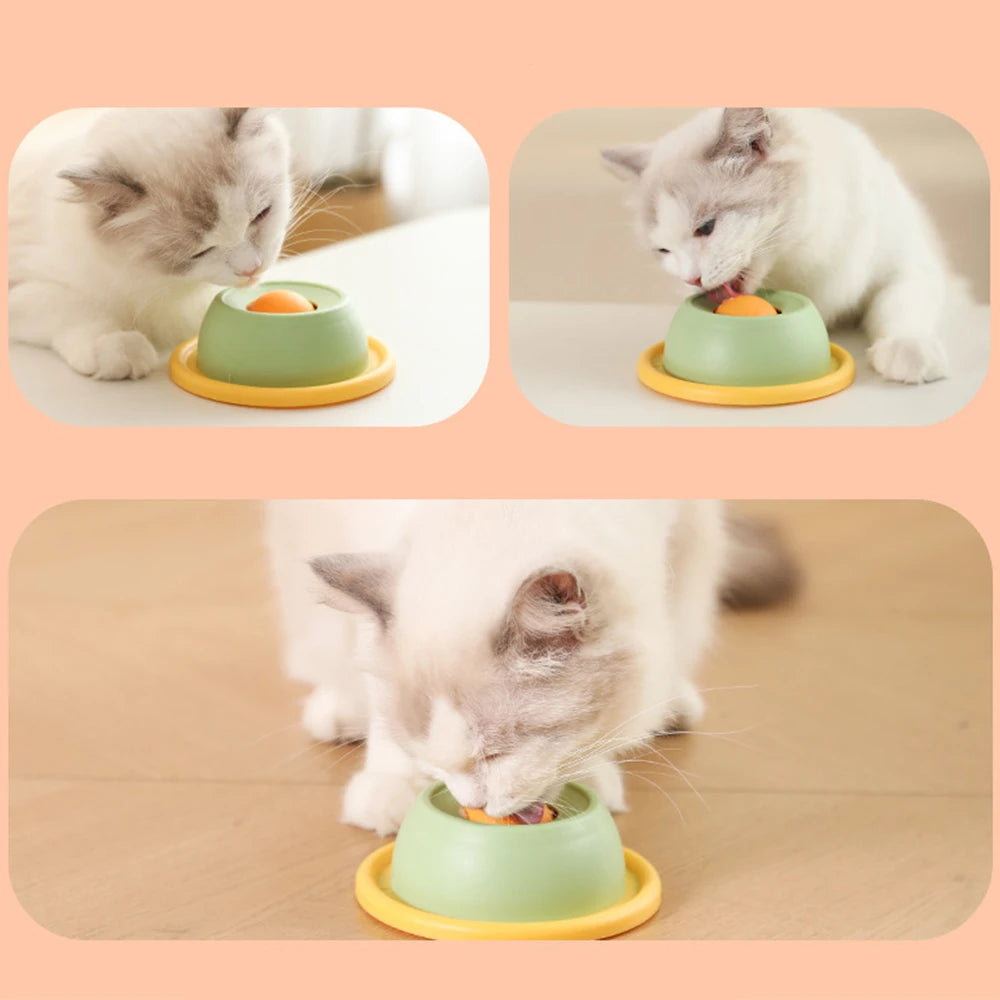 Yogurt Lick Toys for Dog Cats Anti-spill Slow Feeder Plate for Pet Interactive Teasing Bite Resistant Toy Snack Bowl Licking Mat