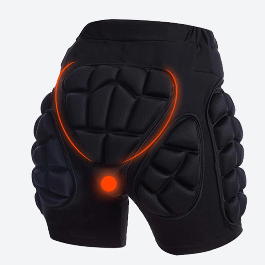 3D Ski Hip Protector Pants Breathable Winter Snowboarding Impact Shorts EVA Short Pants Ski Ice Skating Roller Snowboard Gear