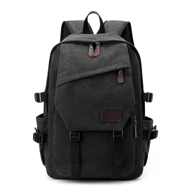 Men's large capacity travel backpack, suitable for different groups of people, adjustable shoulder strap length, multi compartme