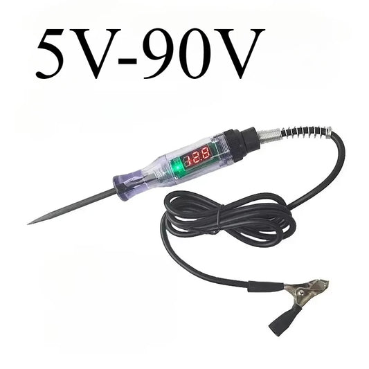 Car Truck Voltage Circuit Tester Auto Tools Car Diagnostic Probe Test Pen Light Bulb Electric Measuring Pen Tools