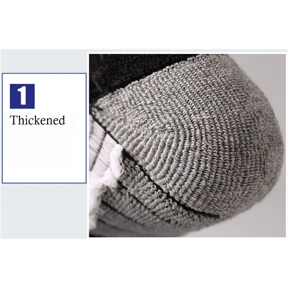 Winter Warm Ski Socks Anti-slip Thickened Breathable Compression Snowboard Socks Thermal Moisture-wicking Knee High Socks