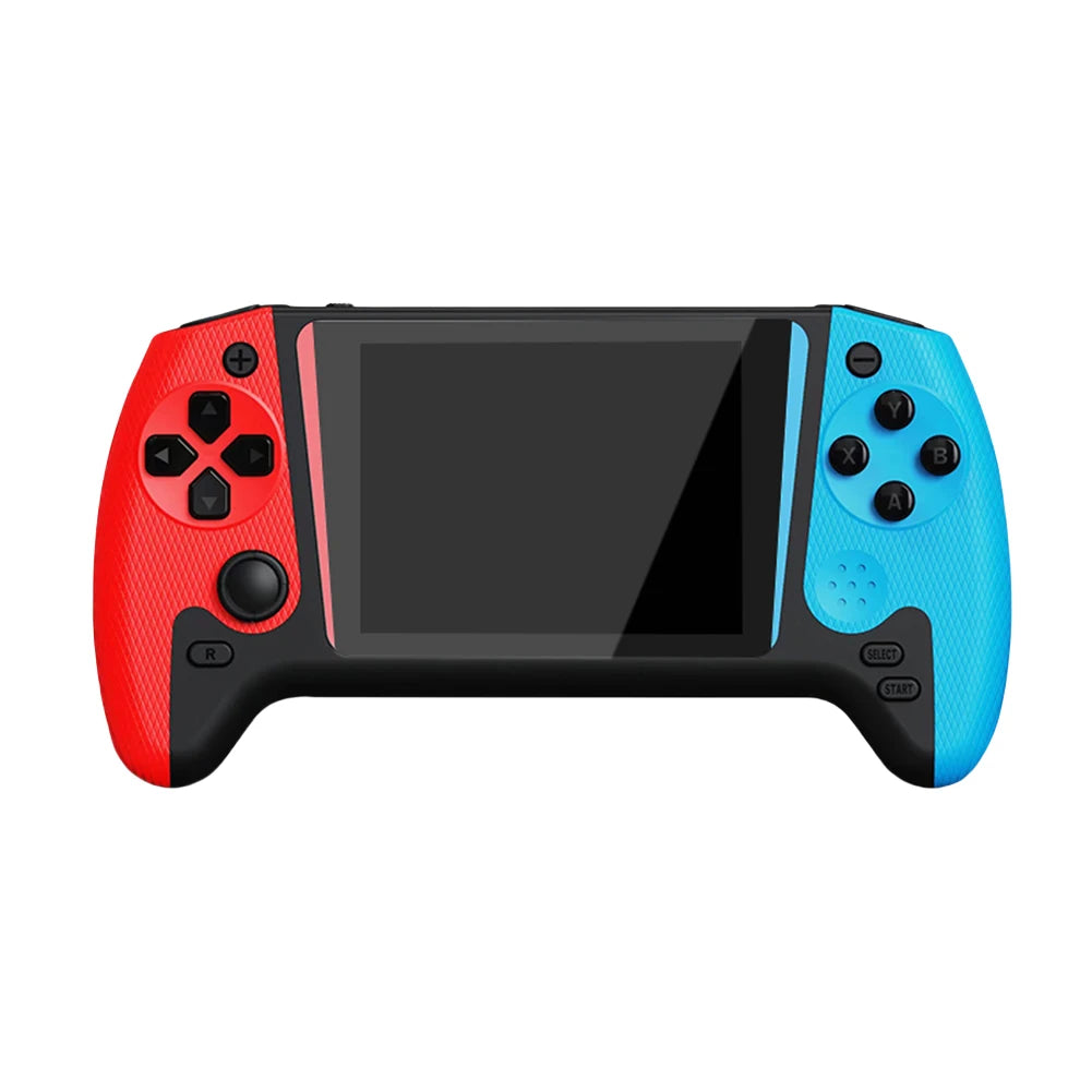 Gaming Console 3.5inch LCD Screen Built-in 500 Games Nostalgic Game Console TV Connect 1200mAh for Kids Adults for Single Player