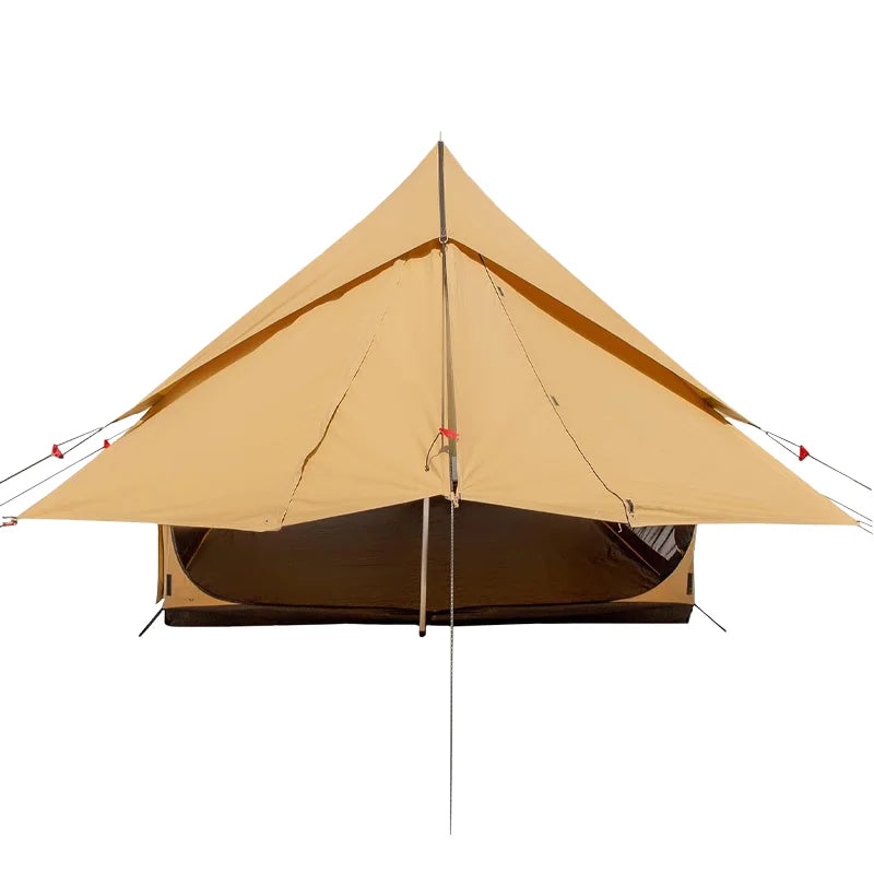 Outdoor Camping Wind And Rain Camp Network Red Character Triangle Four Seasons Warm Waterproof Breathable Tent