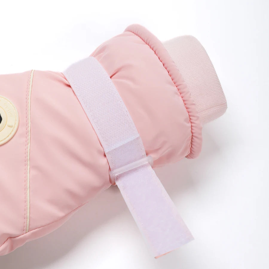 Ski gloves for winter, warm and cold resistant, thickened, anti slip, waterproof, outdoor mountaineering, cycling, touch screen,
