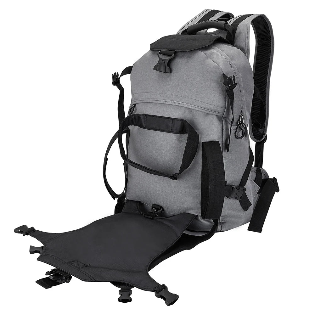 30L Outdoor Skating Backpack Waterproof Ski Boot Helmet Bag Ski Storage Backpack for Ski Boots Helmet Snowboard Protective Gear
