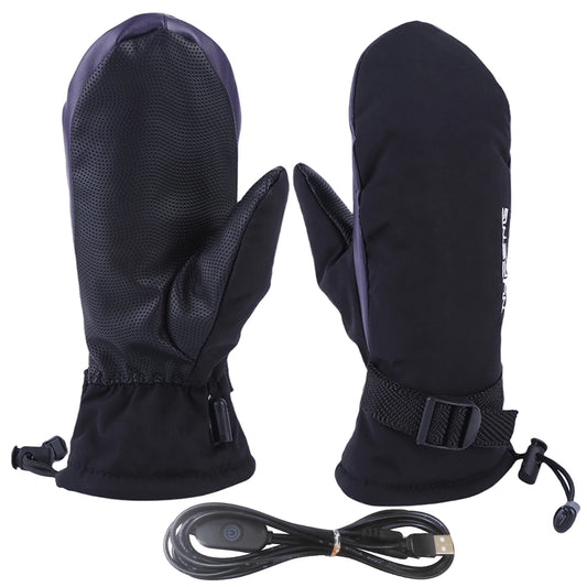 3 Gear Temperature Skiing Heated Gloves Winter Warm Outdoor  Heated Gloves Waterproof Gloves Touch Screen Motorcycle Gloves