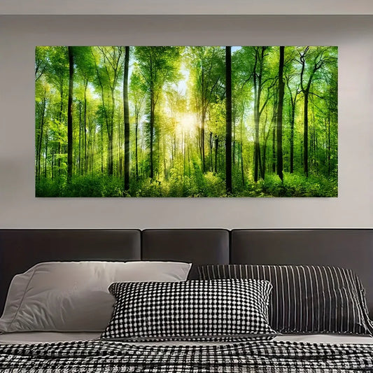 Inspired oil painting art Classic abstract, 1.5 inch thick solid wood pine frame, suitable for interior decoration