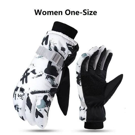 Ski gloves for men, winter waterproof, windproof, warm, sports, motorcycle, outdoor riding gloves Accessories