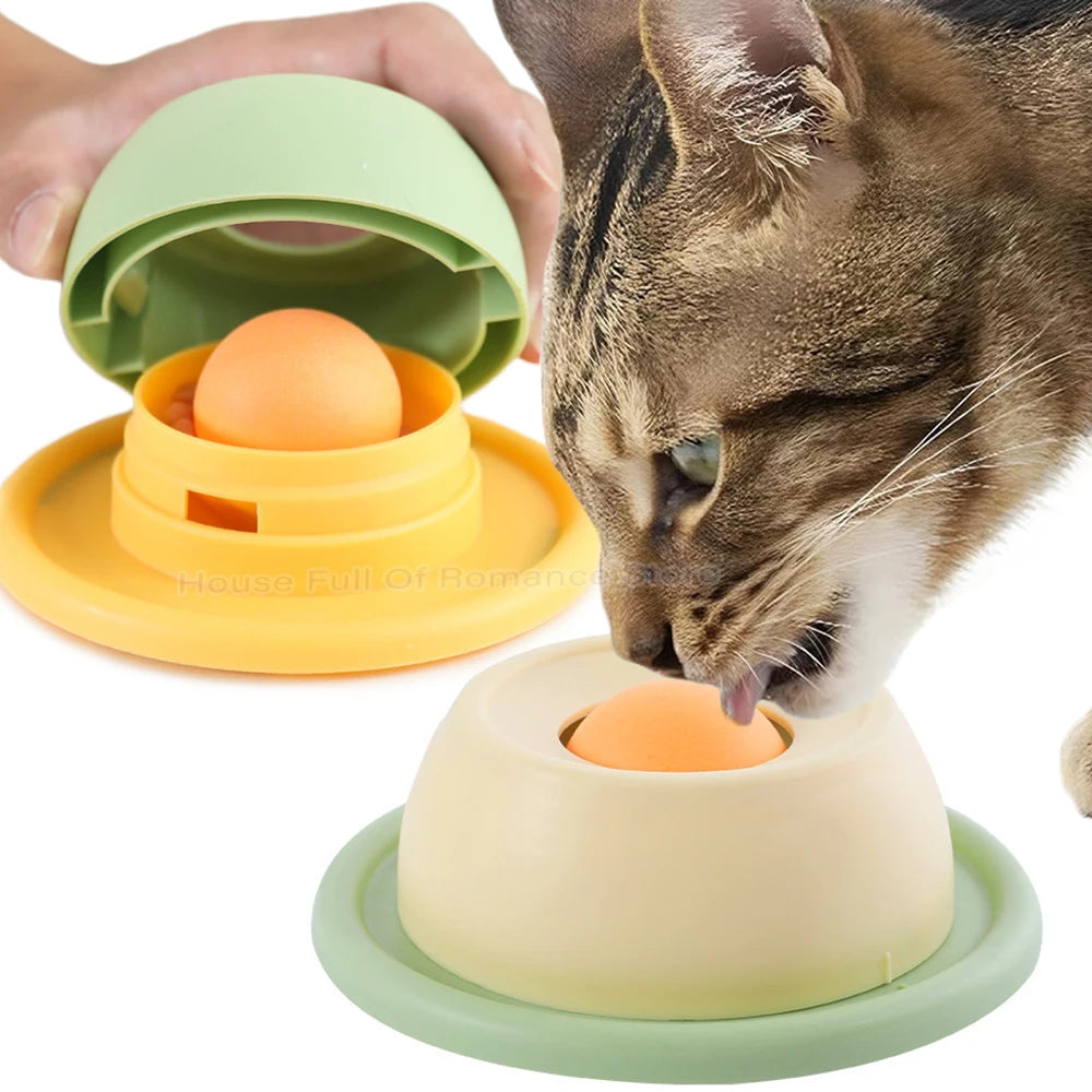 Yogurt Lick Toys for Dog Cats Anti-spill Slow Feeder Plate for Pet Interactive Teasing Bite Resistant Toy Snack Bowl Licking Mat
