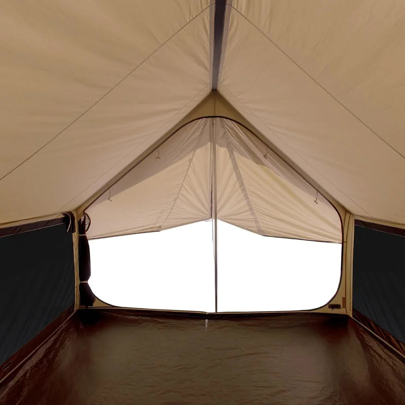 Outdoor Camping Wind And Rain Camp Network Red Character Triangle Four Seasons Warm Waterproof Breathable Tent