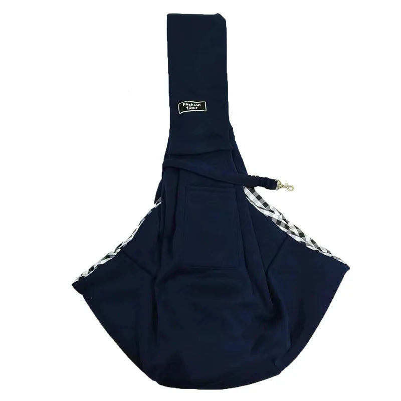 Crossbody breathable dog folding pet bag, large capacity pet supplies wholesale, cross-border exclusive portable cat bag