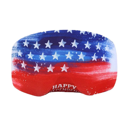 Ski Goggle Cover Scratch-Proof Snowboarding Goggle Protector Cover Elastic Ski Eyewear Cover Snow Sport Glasses Protective Gear