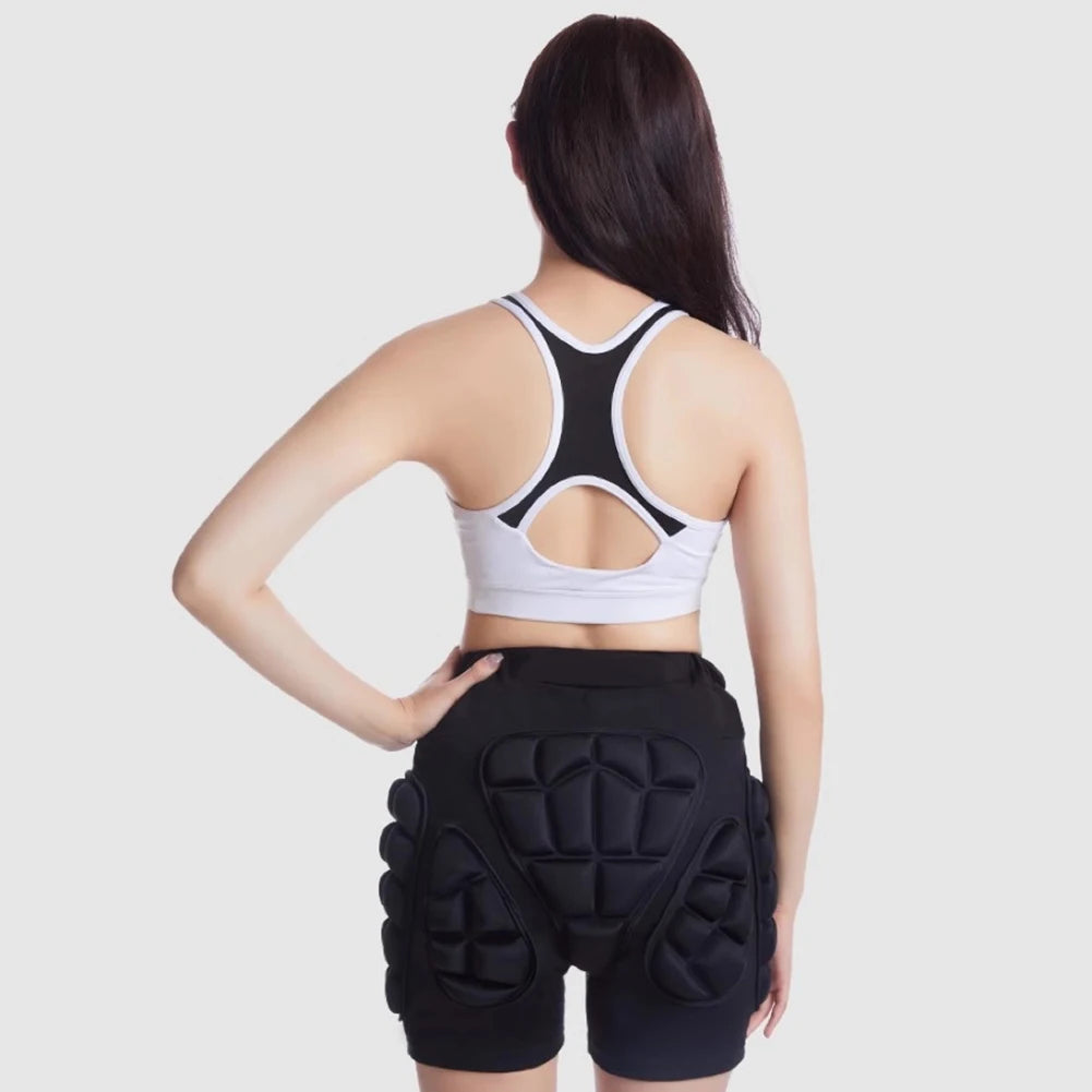 3D Ski Hip Protector Pants Breathable Winter Snowboarding Impact Shorts EVA Short Pants Ski Ice Skating Roller Snowboard Gear