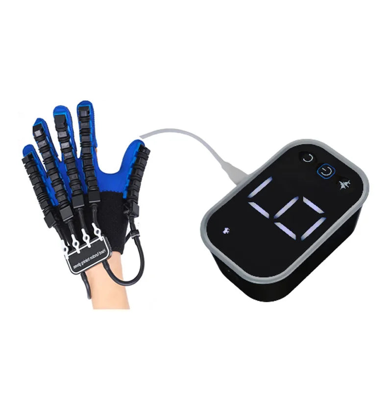 Intelligent Massage Gloves Robot Rehabilitation Gloves for Stroke Hemiplegia Hand Function Recovery Finger Trainer Hand Exercise