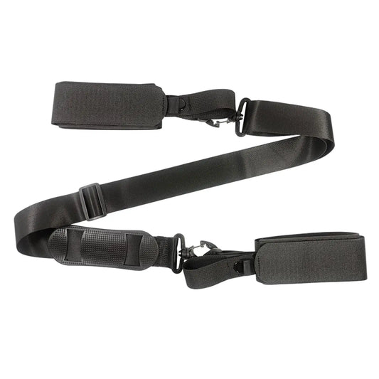 Ski Carry Strap Belt Anti Scratches Equipments Gear Tool Handle Strap Pole for Downhill Skiing Travel Walking Adults