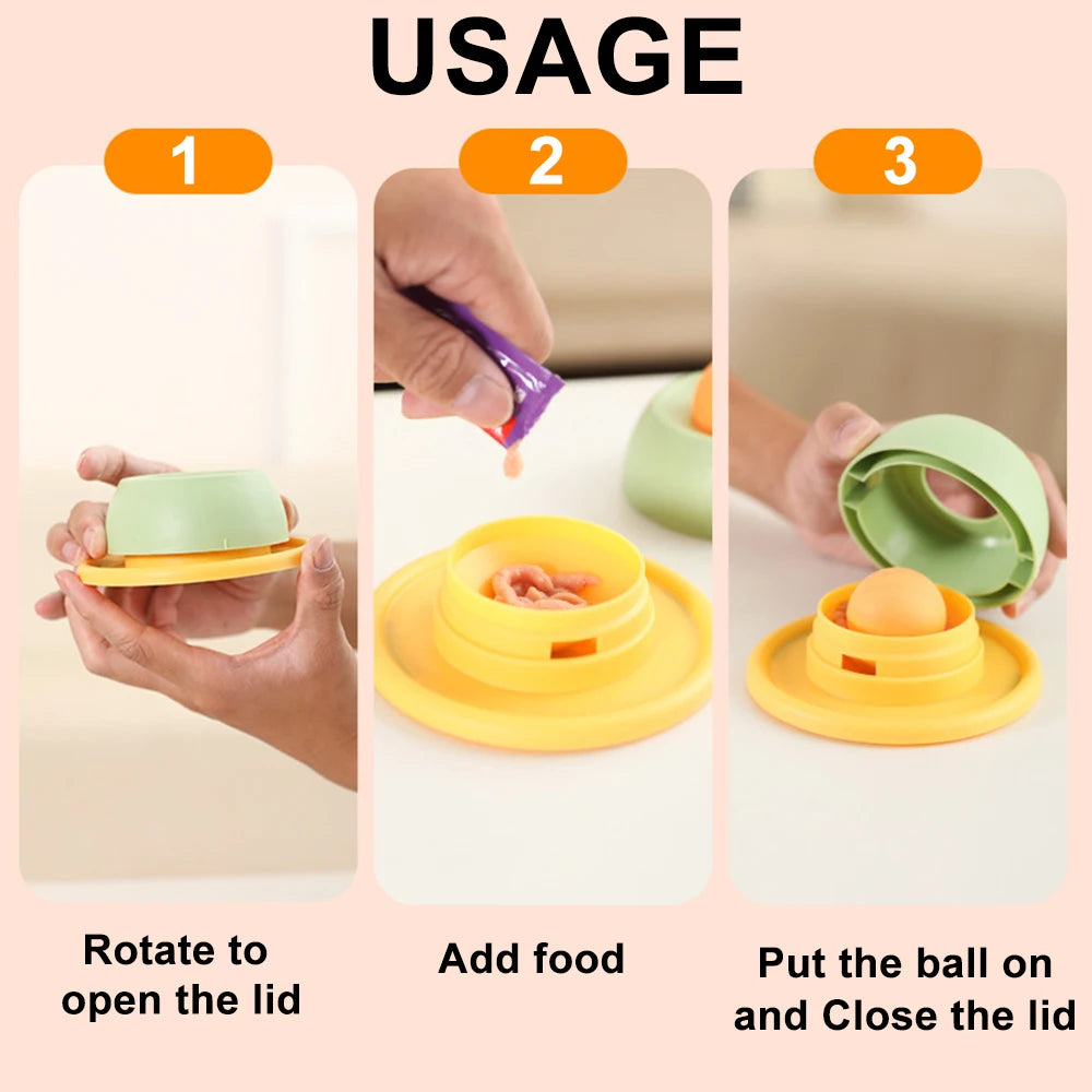Yogurt Lick Toys for Dog Cats Anti-spill Slow Feeder Plate for Pet Interactive Teasing Bite Resistant Toy Snack Bowl Licking Mat